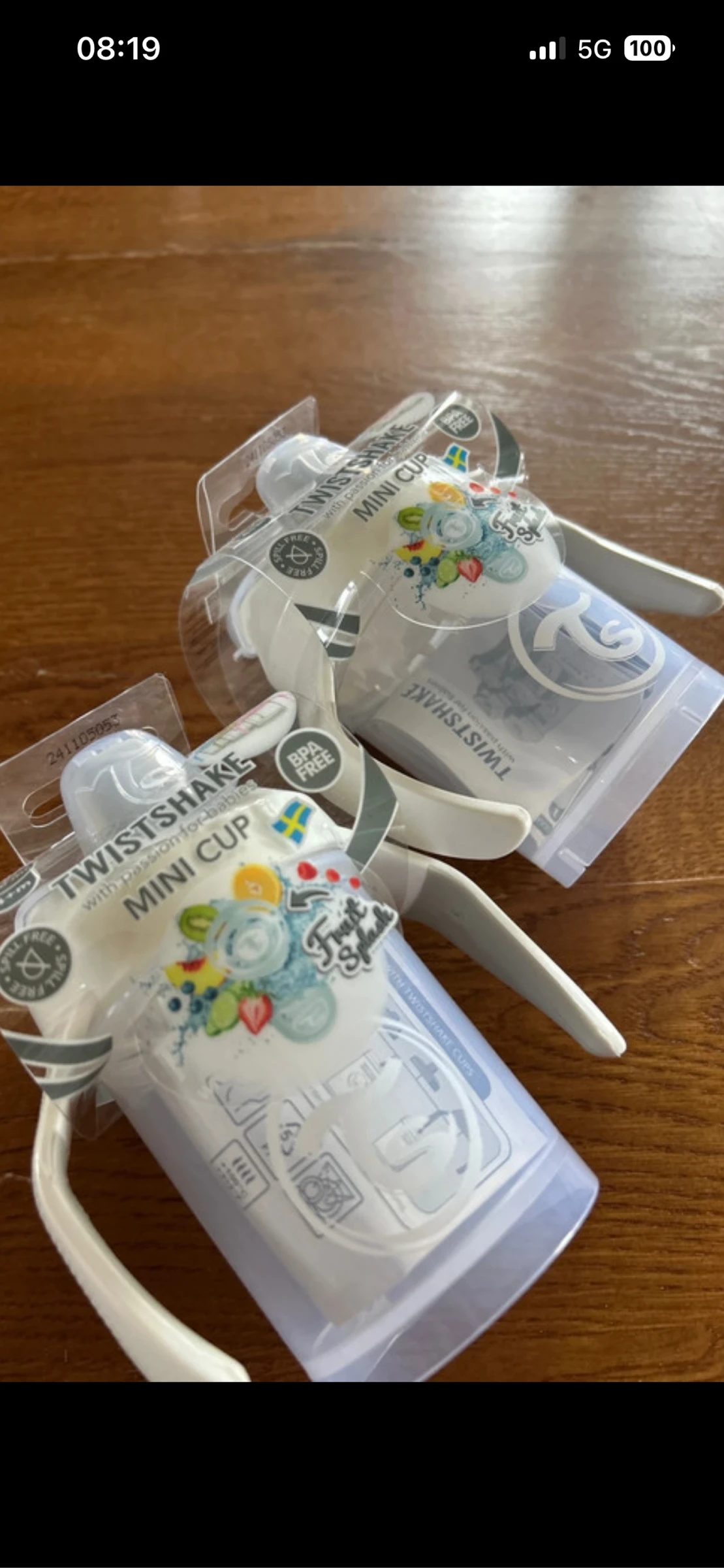 2 tazas con boquilla Mini Cup con asas Twistshake👶 – photo 2